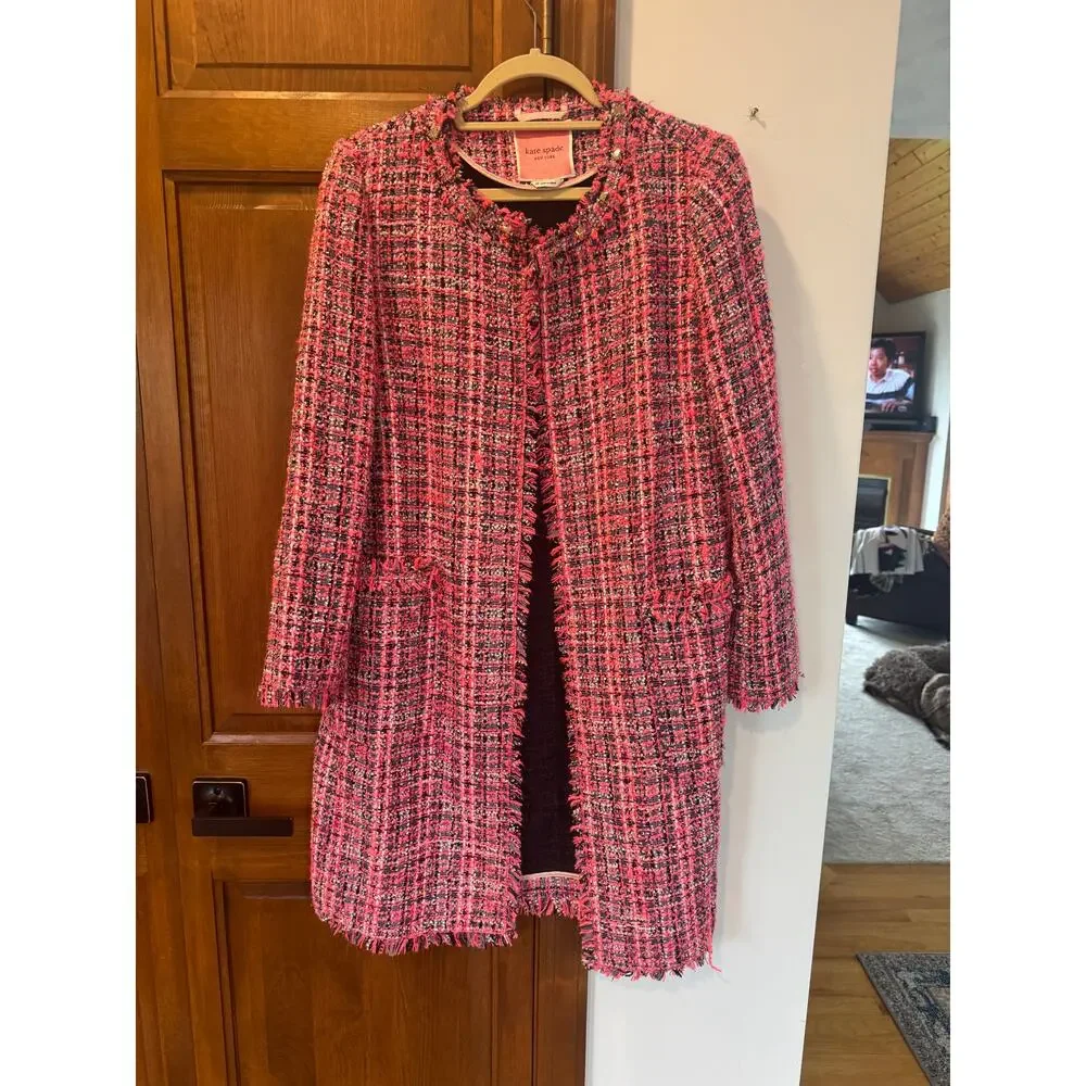 Kate Spade Tweed Coat